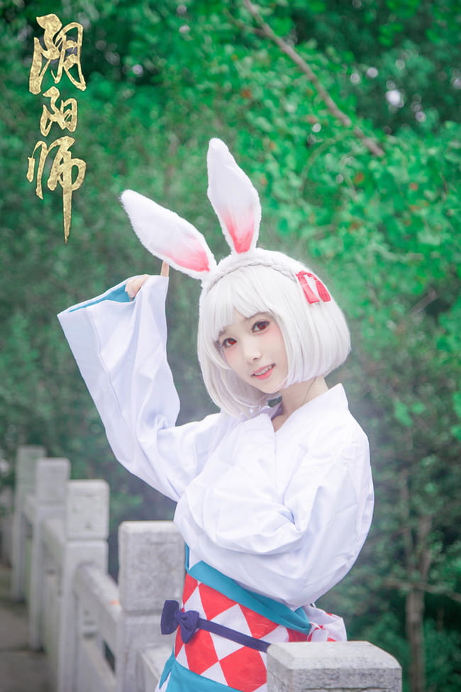 阴阳师,山兔cos,可以吃的小奶糖