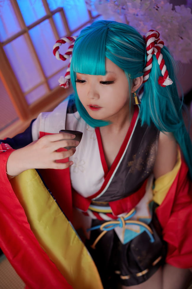 初音·百火缭乱 武士风COS