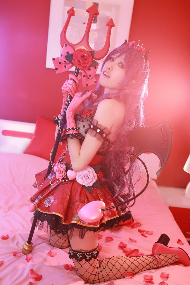 Love Live!,小惡魔东条希cos,KiriHane