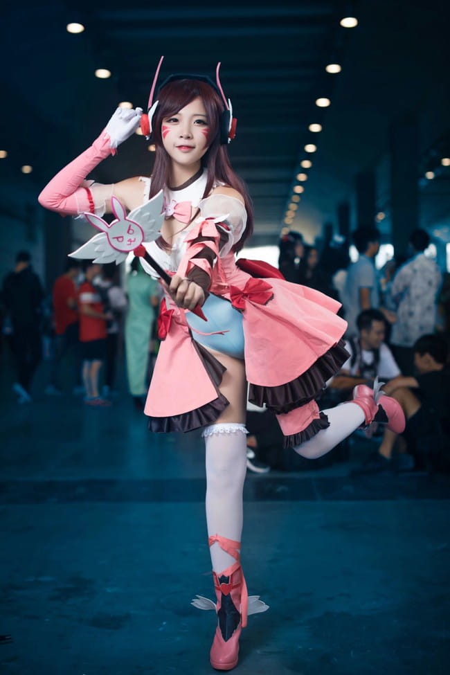 守望先锋 魔法少女D.VA 南宁climax场照