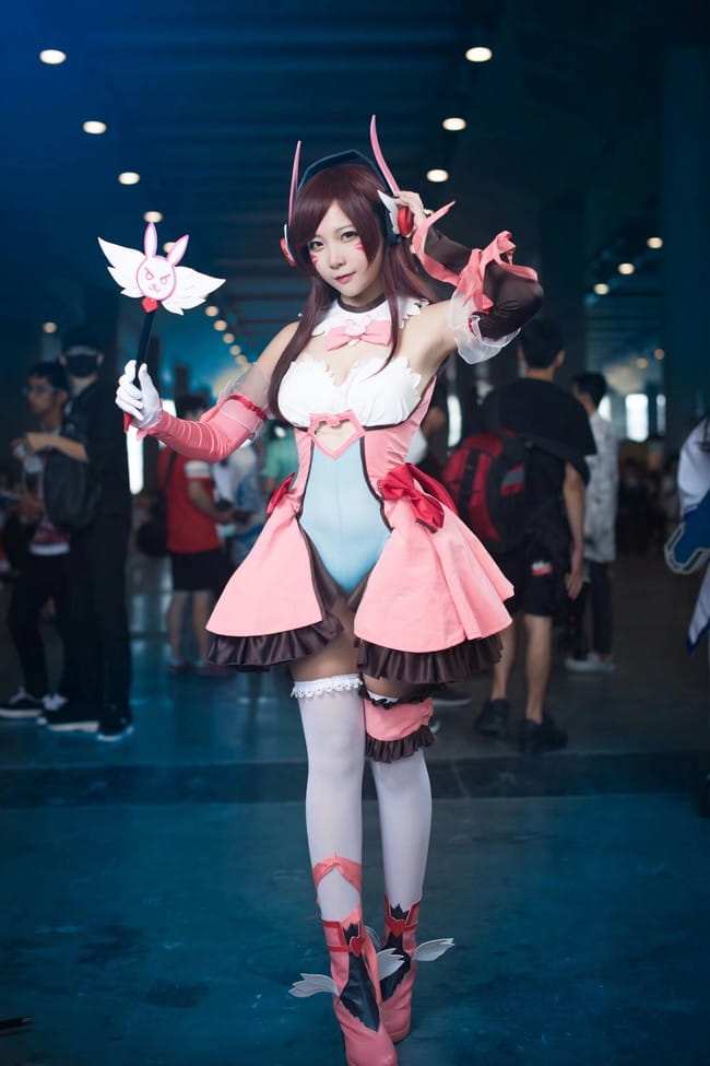 守望先锋 魔法少女D.VA 南宁climax场照