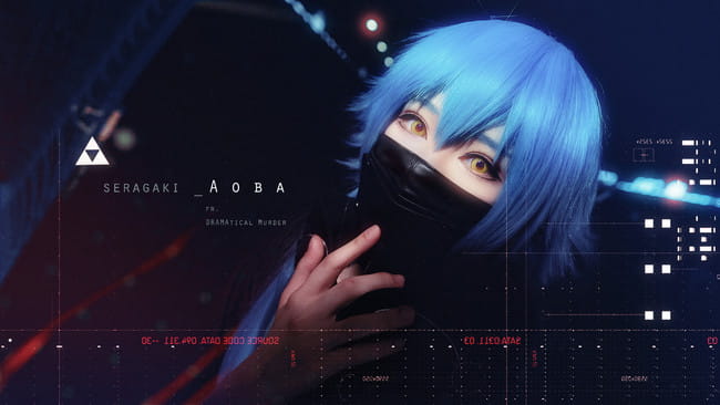 Dramatical Murder,濑良垣苍叶cos,菠萝太郎