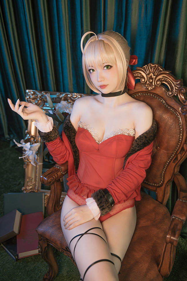 万圣节,fate,尼禄,cosplay