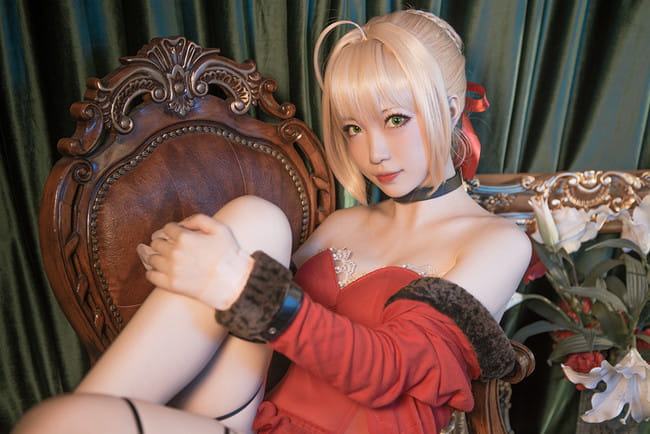 万圣节,fate,尼禄,cosplay