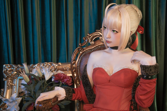 万圣节,fate,尼禄,cosplay