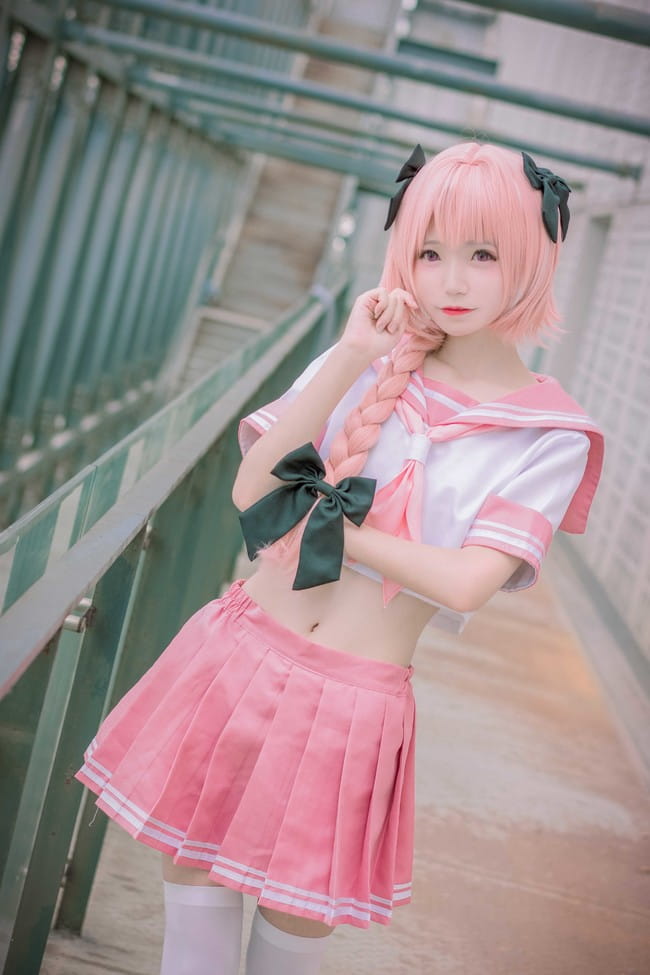 Fate/Apocrypha,阿斯托尔福,阿福cosplay,乌鸦坐飞机