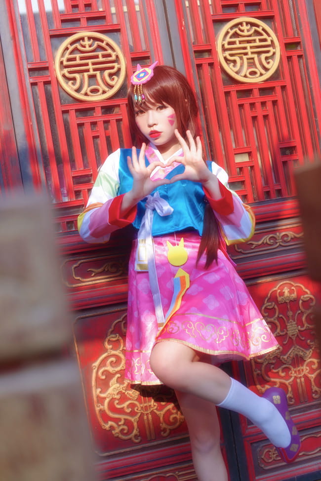 守望先锋cos,D.Va cos,白易子