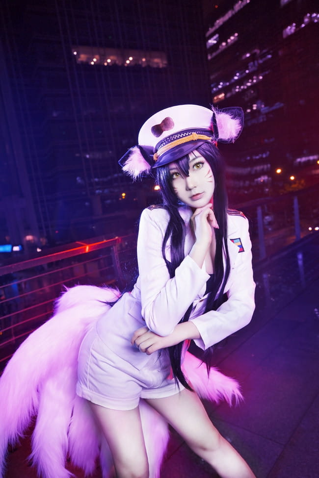 LOL,英雄联盟,阿狸cosplay,少女时代