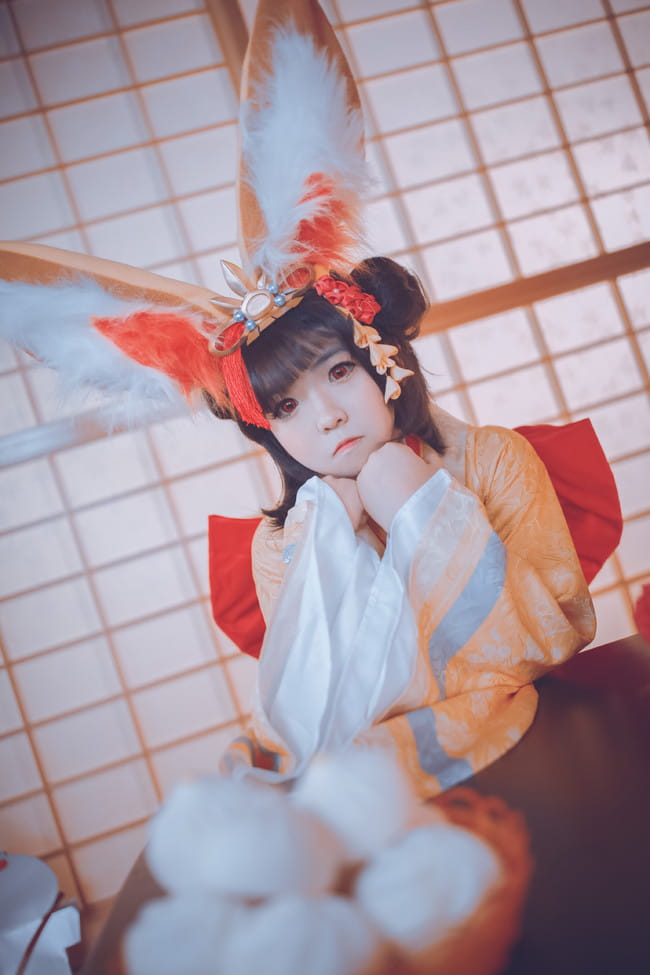 稚兔童心,cosplay图片,阴阳师山兔cos