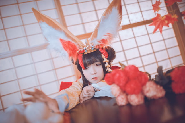 稚兔童心,cosplay图片,阴阳师山兔cos