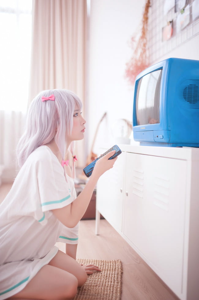 埃罗芒阿老师cosplay,和泉纱雾cosplay,千葉球球