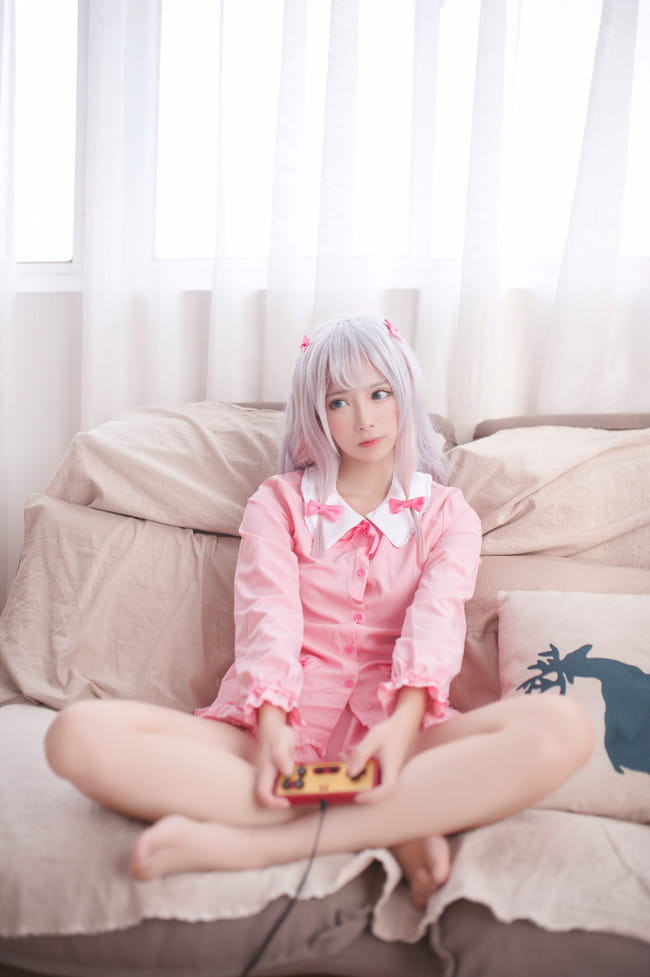 埃罗芒阿老师cosplay,和泉纱雾cosplay,千葉球球