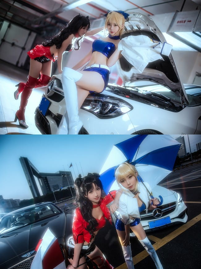 赛车娘cos,cosplay图片,fgo,