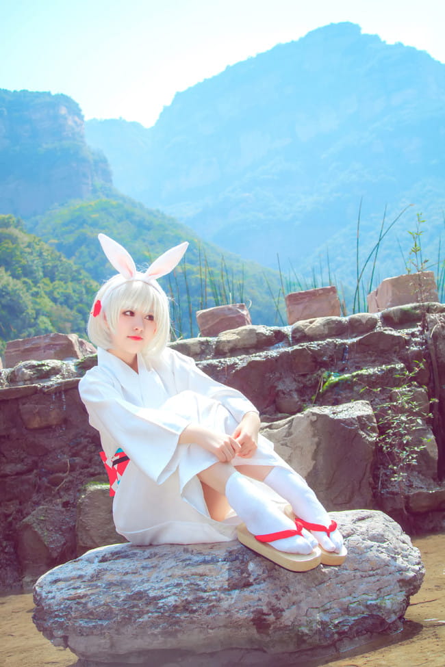 网易手游阴阳师,cosplay图片,山兔cos