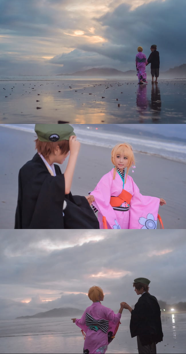 魔卡少女樱cosplay,李小狼cosplay, 木之本樱cosplay