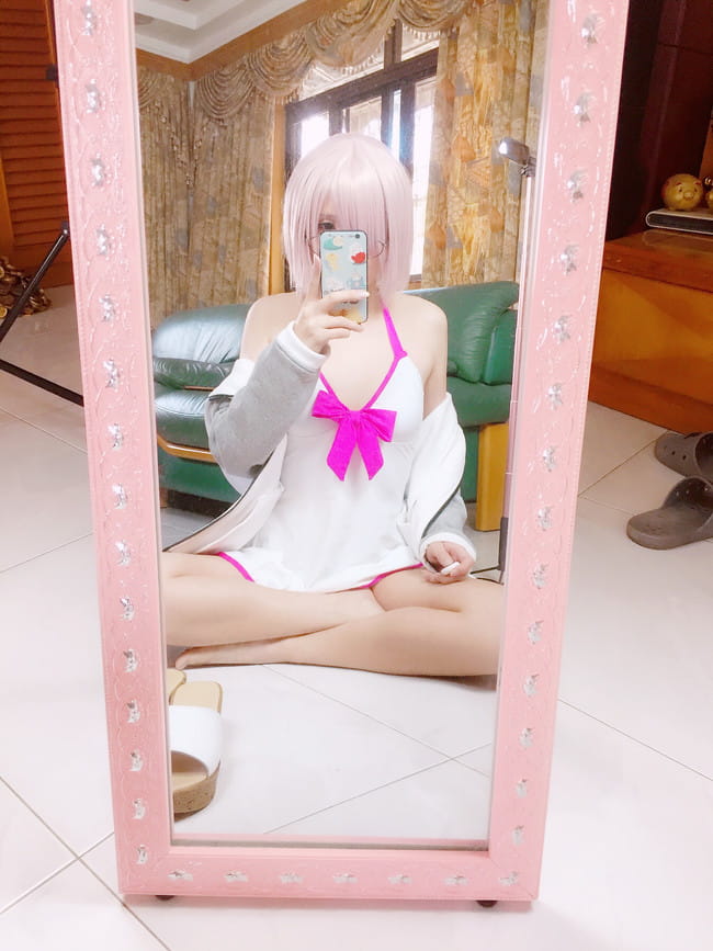 fgo,玛修泳装,cosplay