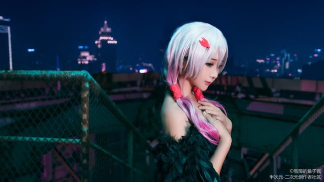 罪恶王冠cosplay,碟祈cosplay,智障的鱼子酱