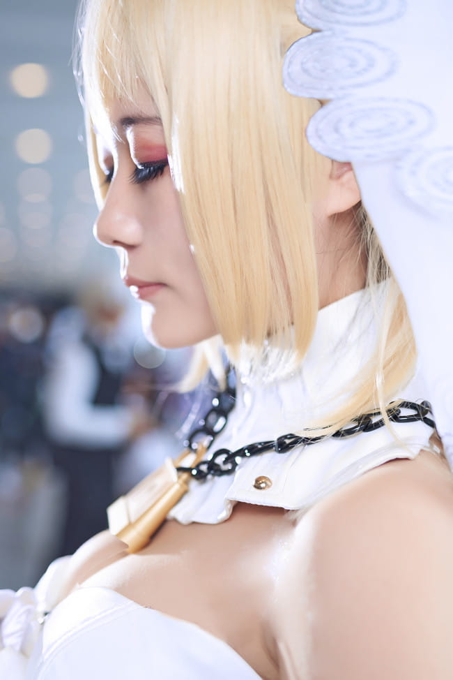 fgo,花嫁尼禄cos,尼禄cosplay图片