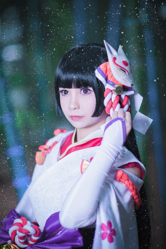 雪女cosplay,雪女cosplay