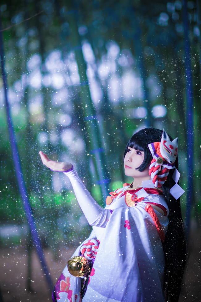 雪女cosplay,雪女cosplay