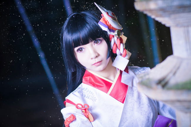 雪女cosplay,雪女cosplay