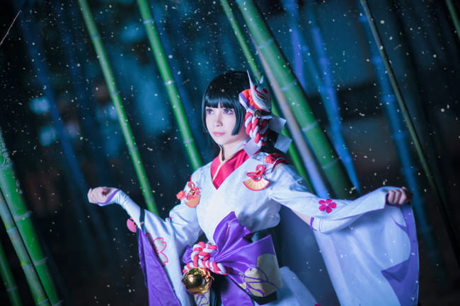 雪女cosplay,雪女cosplay