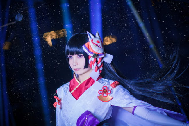 雪女cosplay,雪女cosplay