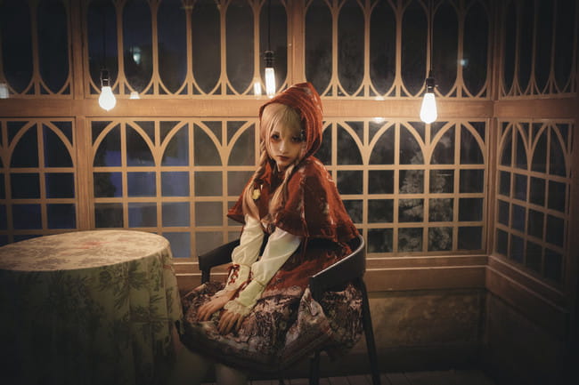 cosplay,暗黑小红帽