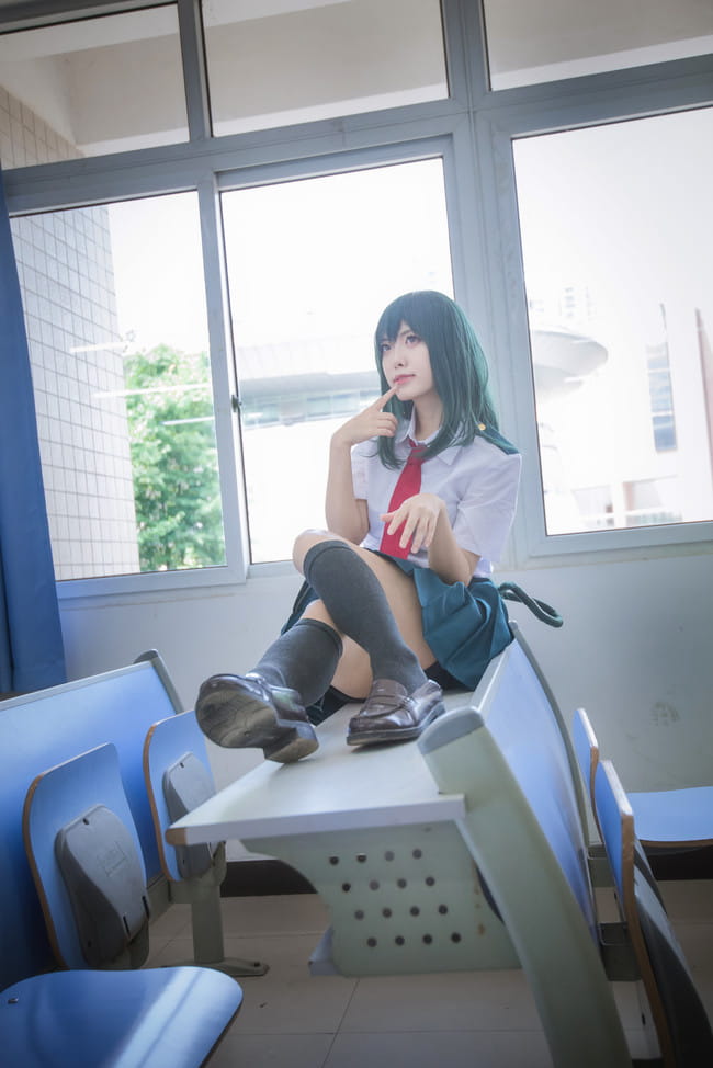 我的英雄学院,蛙吹梅雨cosplay,舳舻千米