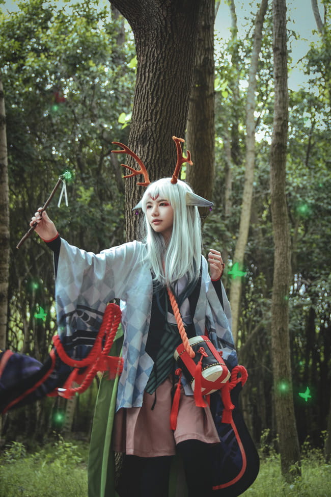 小鹿男拟人,阴阳师,cosplay