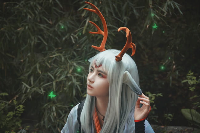 小鹿男拟人,阴阳师,cosplay