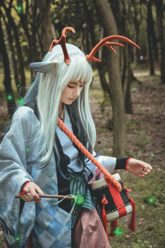 小鹿男拟人,阴阳师,cosplay