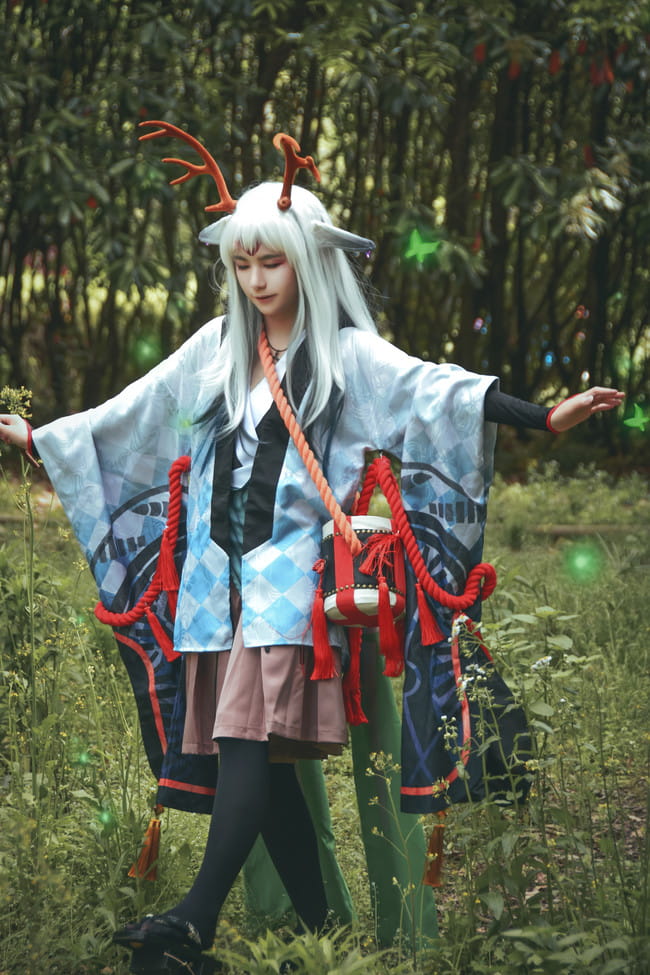 小鹿男拟人,阴阳师,cosplay