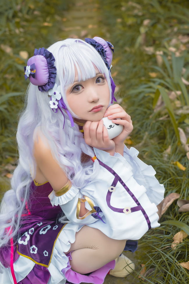 料理次元cosplay, 黑米饭cosplay,w猫猫子w