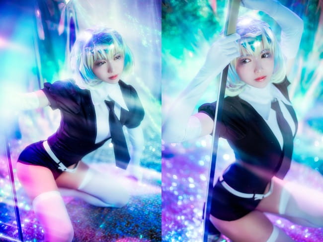 宝石之国cosplay,钻石cosplay,鳗鱼霏儿