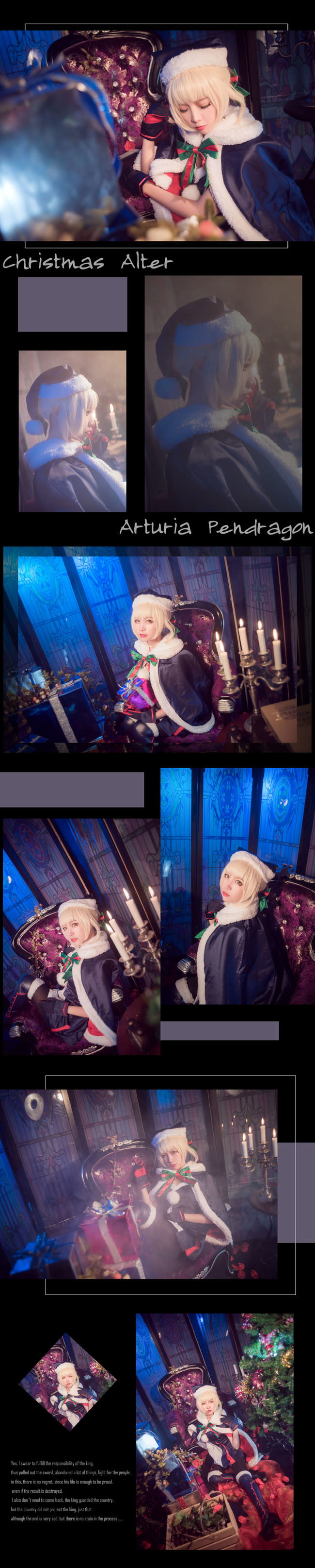 fate/grand order,阿尔托莉雅·潘德拉贡cos,二佐