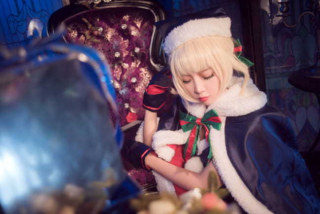 fate/grand order,阿尔托莉雅·潘德拉贡cos,二佐