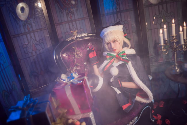 fate/grand order,阿尔托莉雅·潘德拉贡cos,二佐