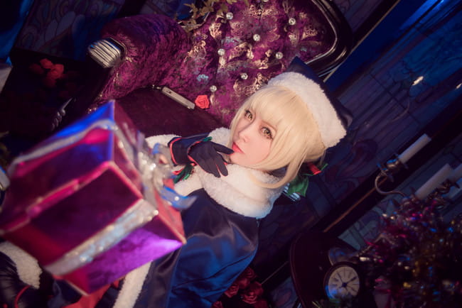 fate/grand order,阿尔托莉雅·潘德拉贡cos,二佐