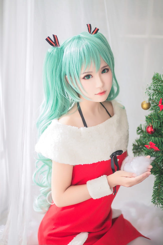 VOCALOID,圣诞初音未来,cosplay