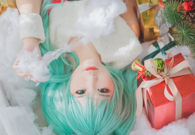 VOCALOID,圣诞初音未来,cosplay