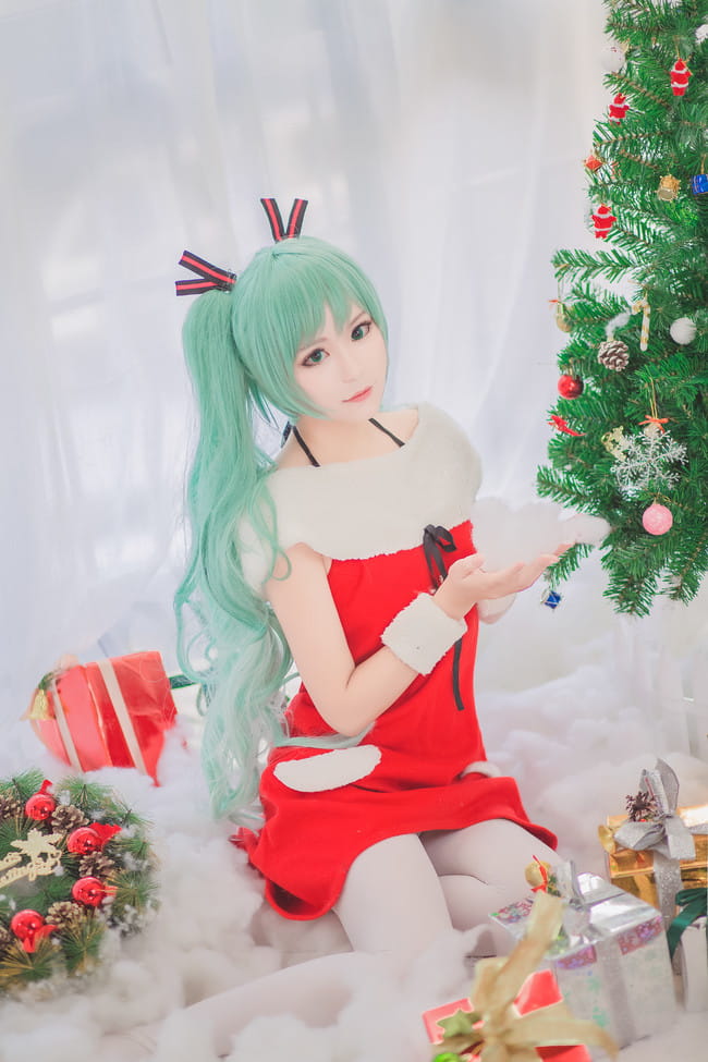 VOCALOID,圣诞初音未来,cosplay