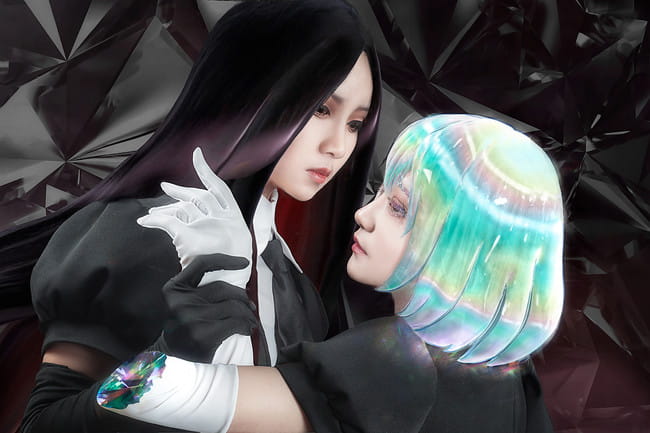 宝石之国cosplay,钻石cos,钻石组cos,cosplay图片