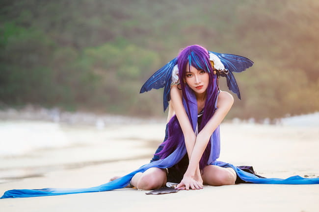 死亡爱丽丝,人鱼姬,cosplay