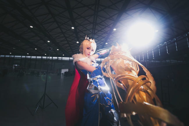 fgo,阿尔托莉雅cos,sabercos,cosplay图片