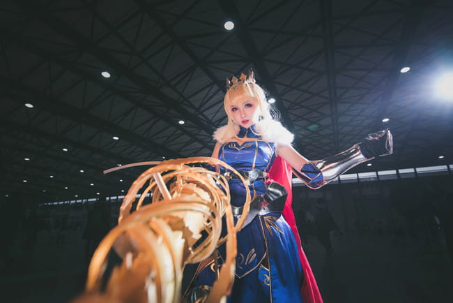 fgo,阿尔托莉雅cos,sabercos,cosplay图片