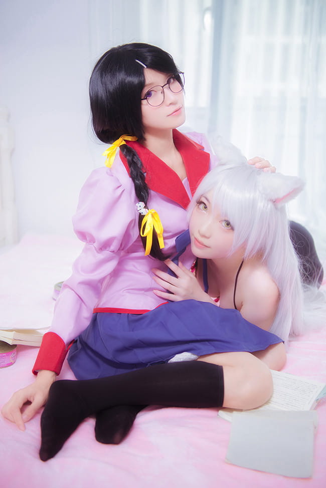 物语系列cos,物语系列写真集,cosplay图片,少女写真集