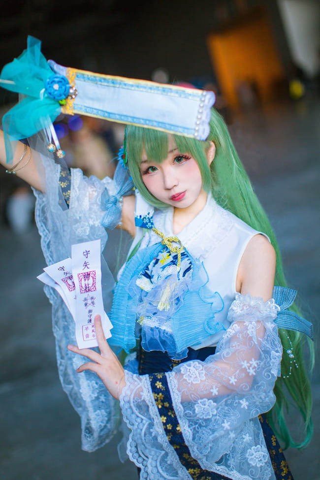 东风谷早苗cosplay,泄矢诹访子cosplay,cosplay