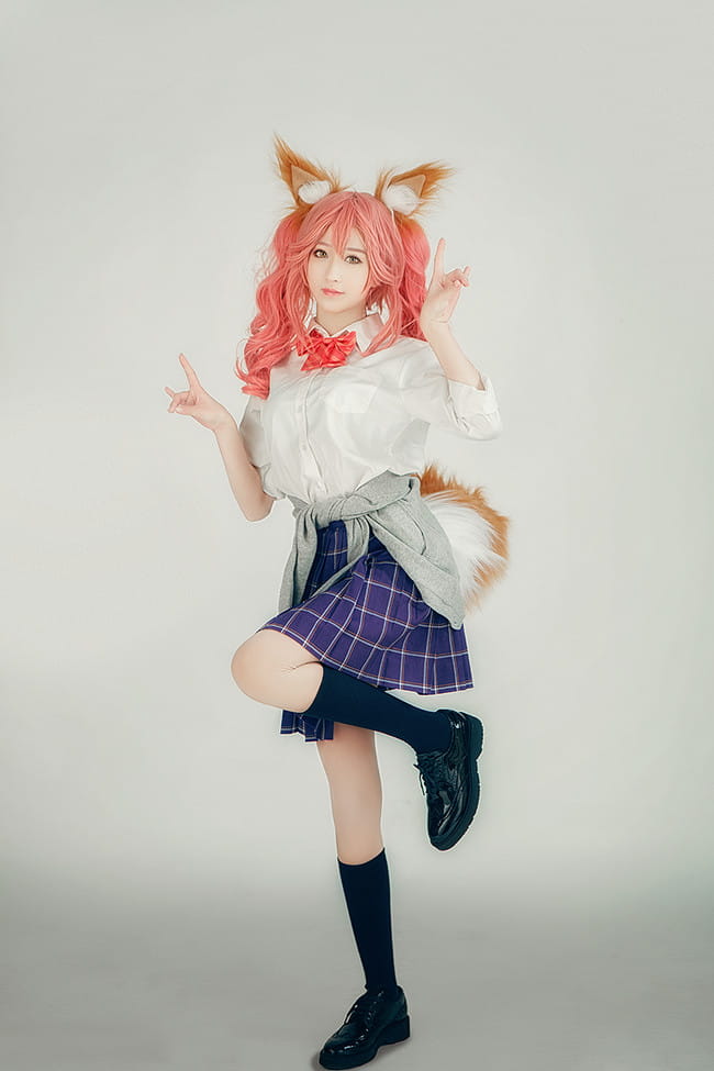 fgo,玉藻前cos,cosplay图片