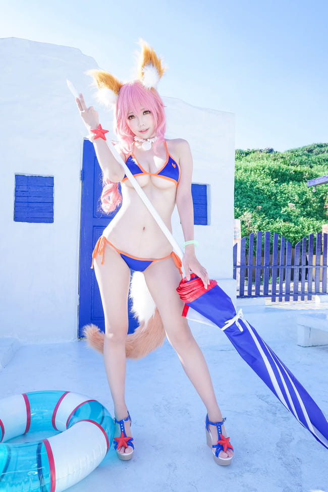 fgo,玉藻前cos,cosplay图片